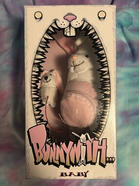Alex Pardee Bunnywith Baby- New in Box